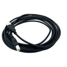 Cabo USB Kentek de 4,5 metros (15 pés) para impressora Canon Pixma MG2522MG2525MG3022MG6820TS6020TS8020 (Preto)