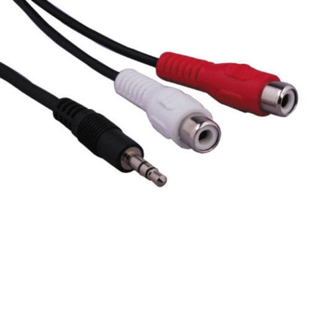 Kentek Aux To Rca Stereo Y Cable 6 Inch Red/White 972745918639
