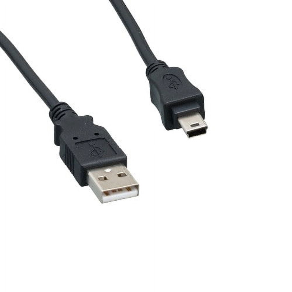 Usb 2.0 A To Mini B Cable 3 Ft 28 Awg Black 972745918752