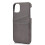 iPhone 11 vintage case with card holder grey 1