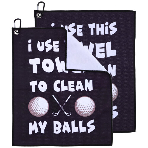 Golf towel microfiber 2 pcs