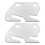 Wood Bed Rail Bracket Hook Plate for Bed Frame 2 pcs 1