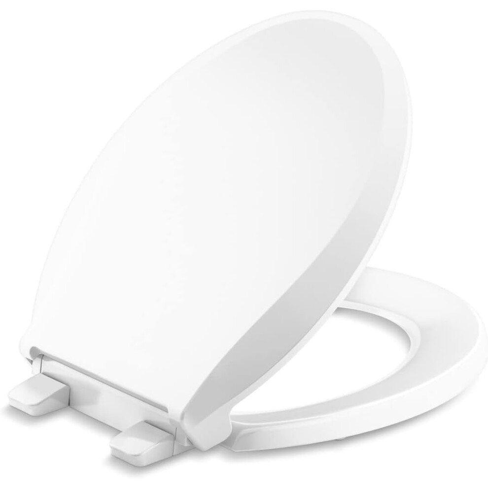 Kohler Cachet Round Toilet Seat Quiet-Close White 972745915911