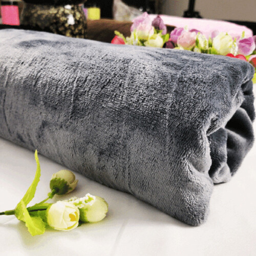 Electric Blanket Gray Polar Fleece Full