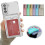 Samsung Galaxy S21 case grey with card slot 1