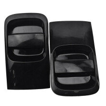 2 STUKS + Rechts Schuivende Buitendeurgreep voor H1 Grand Starex Imax I800 2007-2023 Zwart