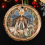 Rustic Nativity Ornament Handmade Brown 1