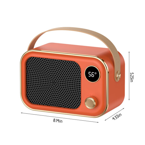 Portable Electric Heater Indoor Compact Bladeless Ceramic 1 2