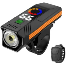 Lumière Avant de Vélo à Détection Intelligente, Phare de Vélo de Route MTB, Lampe de Cyclisme, Charge Type-C, Accessoires de Vélo