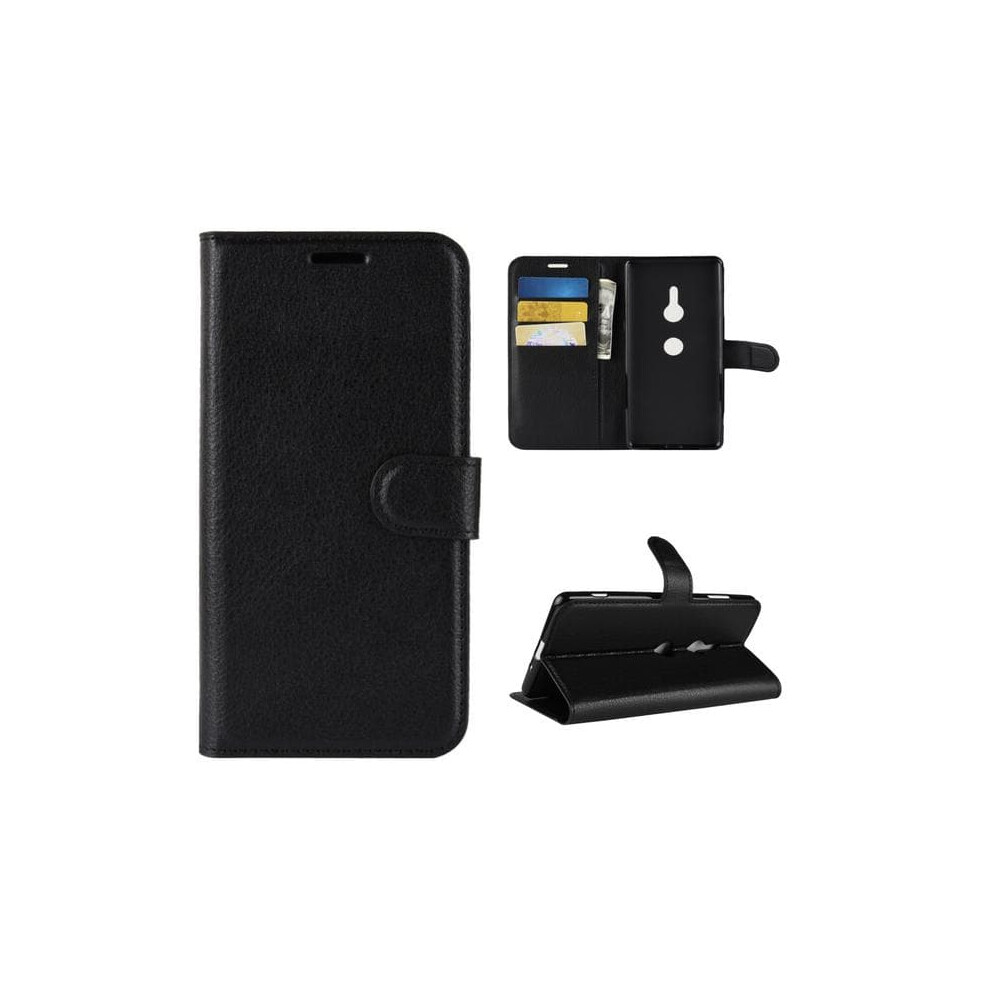 Wallet Case For Sony Xperia Xz3 Black 962125297591