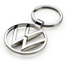 Volkswagen000087010BN Avaimenperä VW Avaimenperä Metallinen Hopea