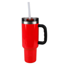 Ozark Trail stainless steel tumbler 40 oz neon orange