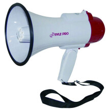 Pyle 30-Watt compact megaphone with LED