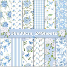 Christmas Scrapbook Paper 12x12 Inches 24 Sheets