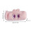 maxioxia Girl Heart Rabbit Eyes Λούτρινη Κασετίνα για Φοιτητές Χαριτωμένη Μεγάλης 3
