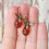 Σκουλαρίκια Retro Bee Drop Amber1Pear 4
