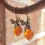 Σκουλαρίκια Retro Bee Drop Amber1Pear 5