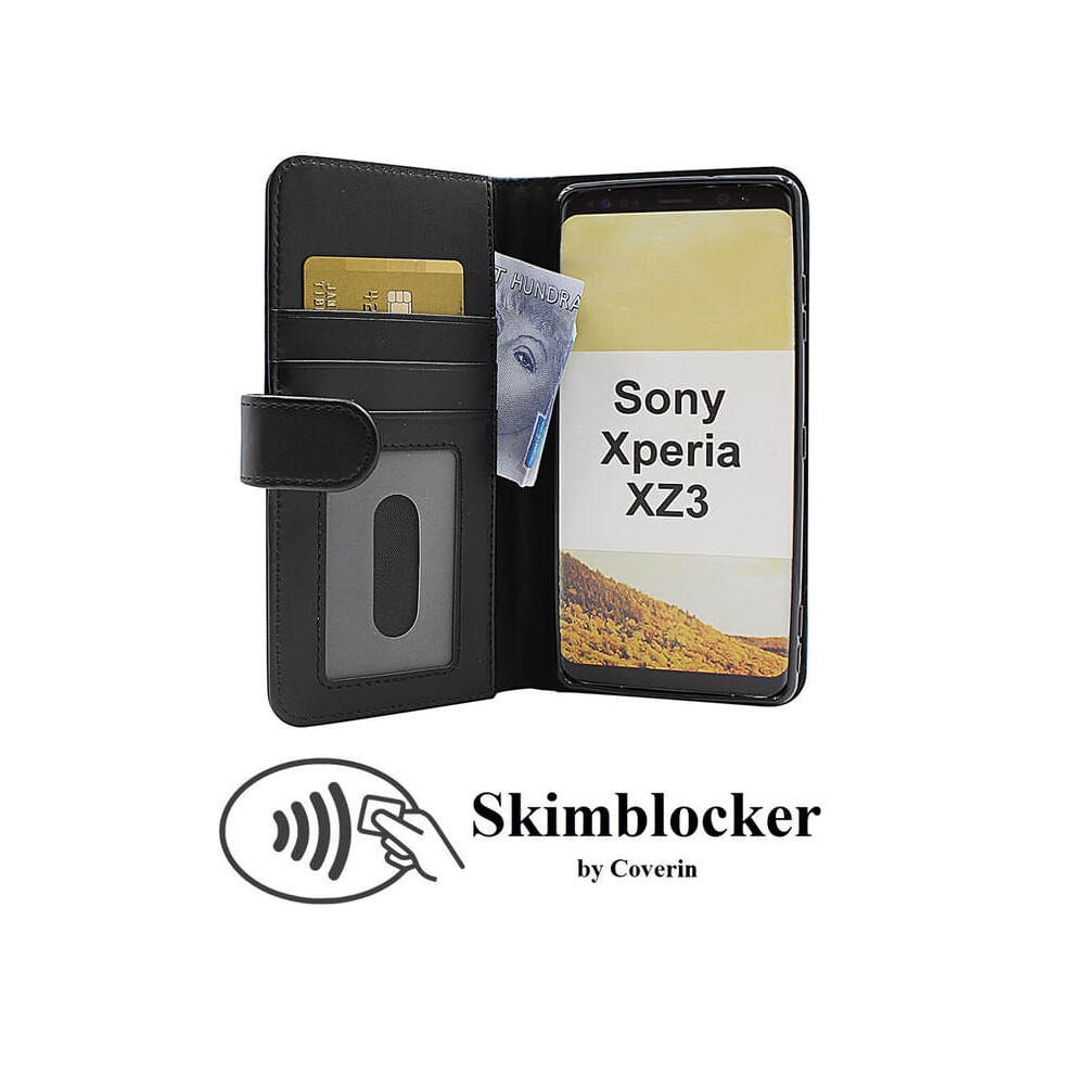 Skimblocker Wallet Case For Sony Xperia Xz3 962125303735