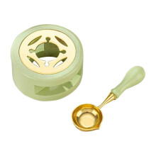 Niovtt DIY wax furnace stove pot with seal warmer kit green