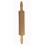 Bread rolling pin natural wood 25 cm 1