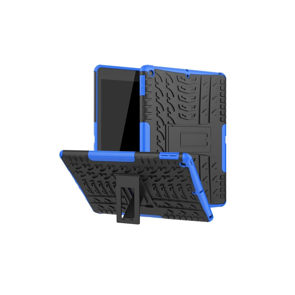 Ipad 10.2 Inch Rugged Kickstand Case Blue 962125291537