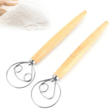 Dough Whisk Professional Danish Style 2-Pack