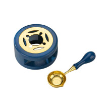 Niovtt DIY wax furnace stove pot dark blue