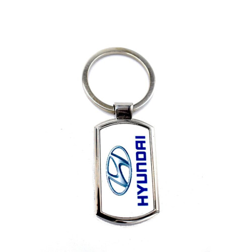 Hyundai keychain silver 1 piece
