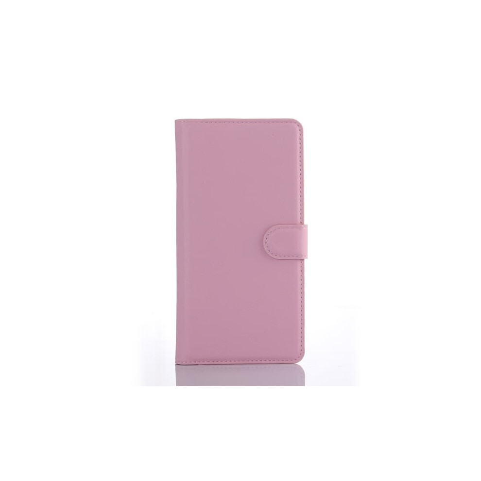 Litchi Wallet Case For Sony Xperia Xa1 - Pink 962125292527
