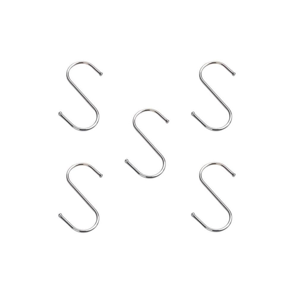 Stainless Steel Hanging Hooks Kitchen Bathroom 5 Pack 940684056545