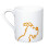 Tintín - Taza - Milou multicolor 1