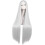 Cosplay wig natural soft straight silver grey 100cm 1