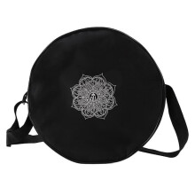 Yoga wheel bag nylon mandala flower print