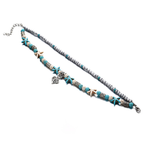 Καλοκαιρινή μόδα με μαργαριτάρι Star Shell Pearl Shell Pearl Χειροποίητο πολυστρωματικό 2