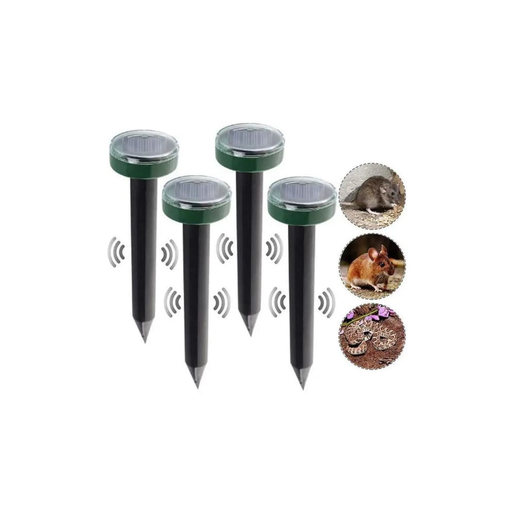 Ultrasonic Solar Animal Repellent Waterproof Outdoor Pest 962125308112