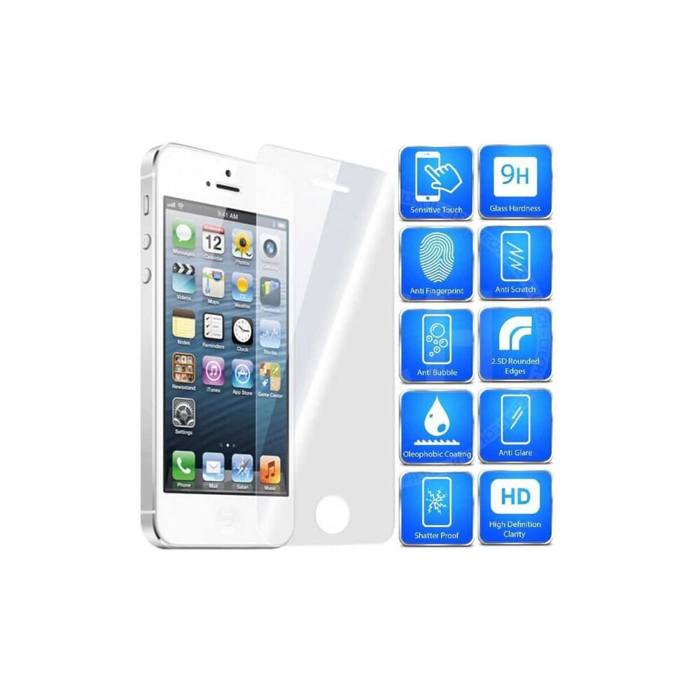 Iphone 5/5S Tempered Glass Screen Protector 0.26Mm 2.5D 9H 962125286045