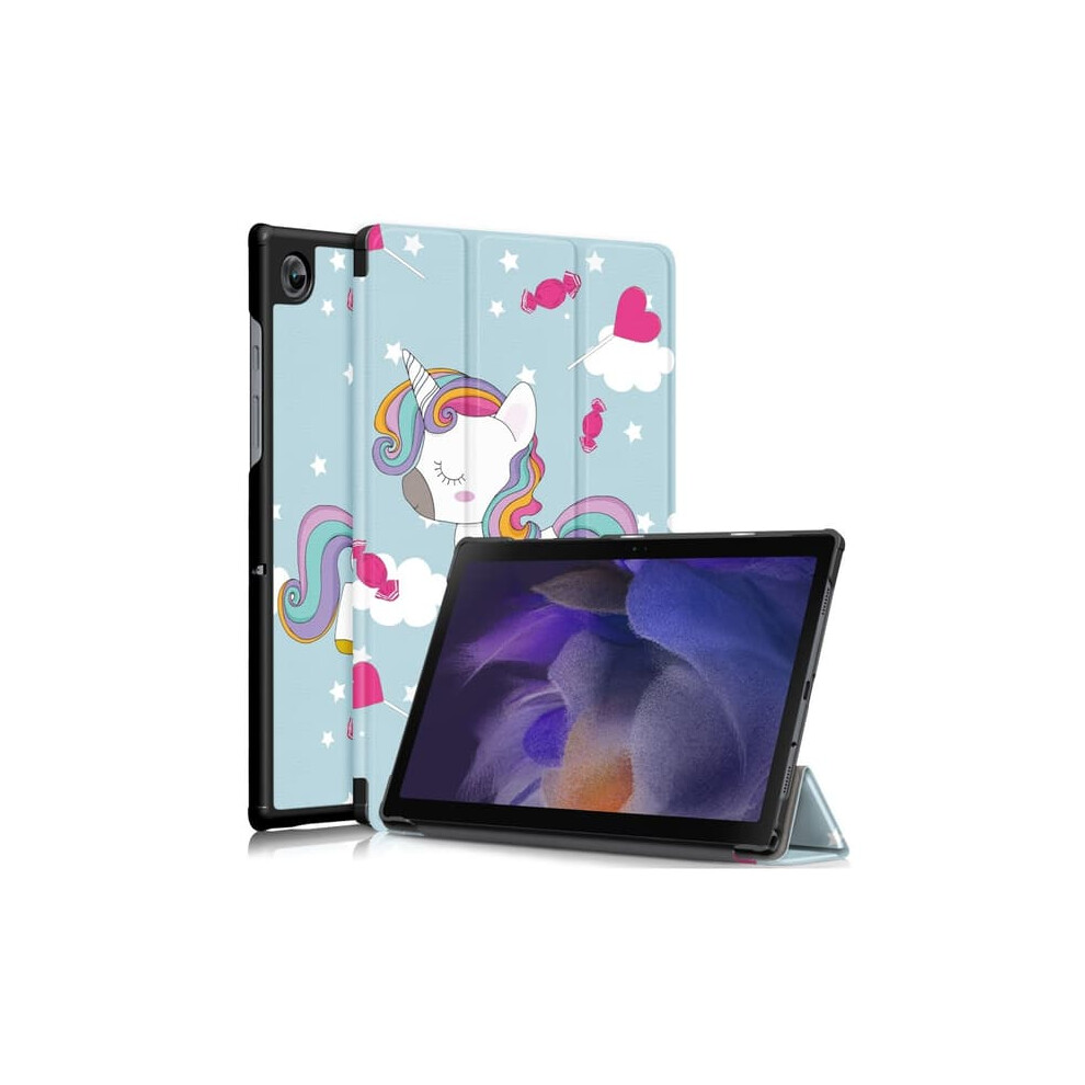 Samsung Galaxy Tab A8 10.5 Case Tri-Fold Unicorn 962125286076