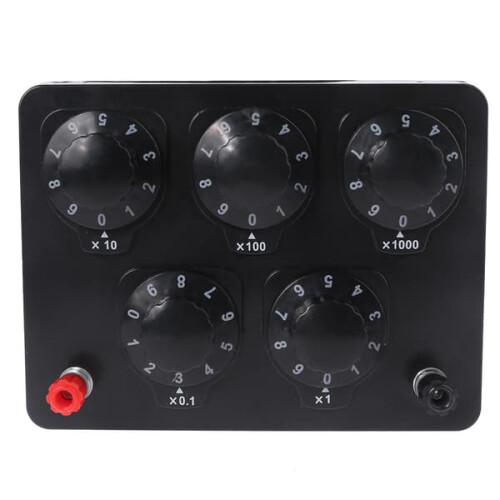 Adjustable Resistance Box 0 to 9999.9 Ohm