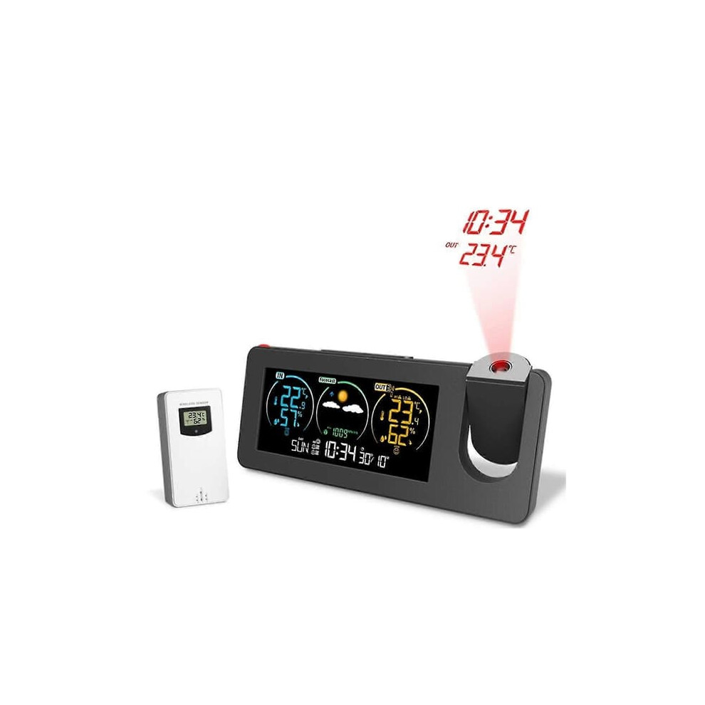 Zx3538 Electronic Projection Clock Weather Station With 962125305951