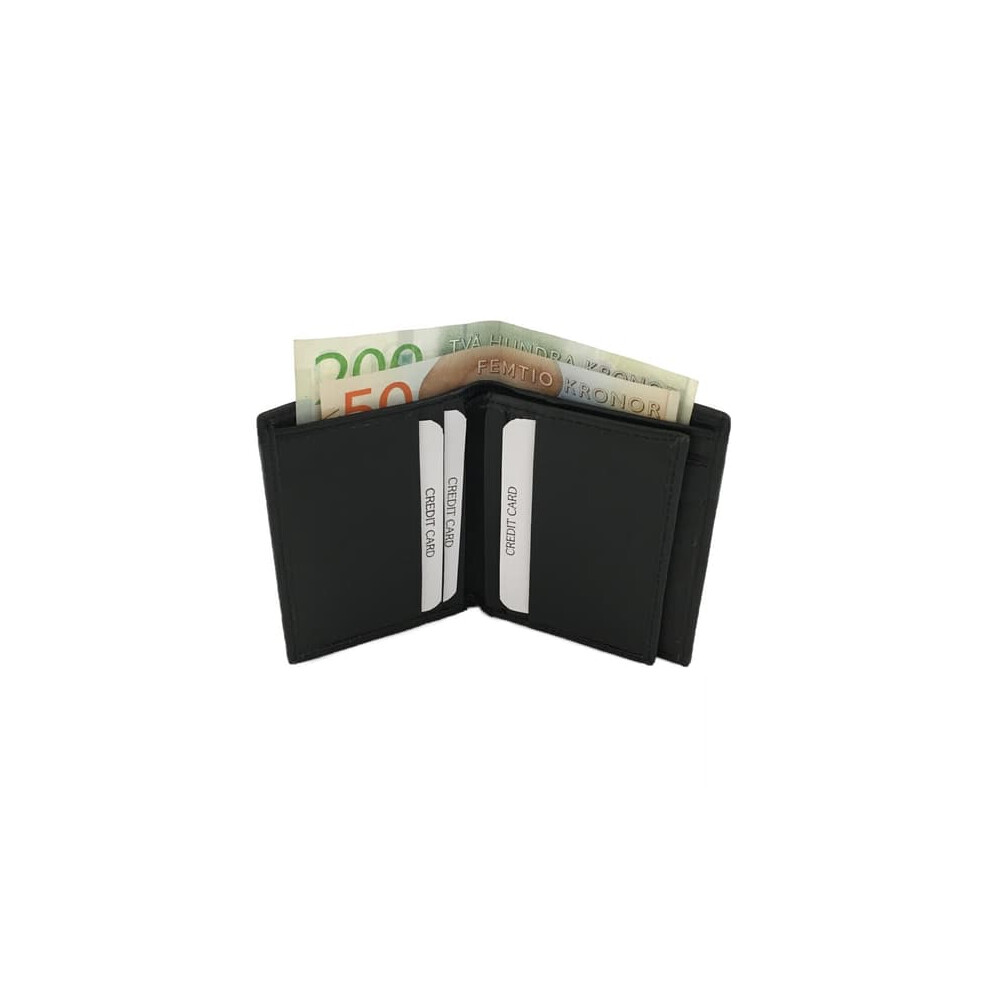 Leather Wallet Rfid-Blocking One Size 962125289008