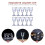 Wine Glasses White Highball Plastic 10 Pcs 5