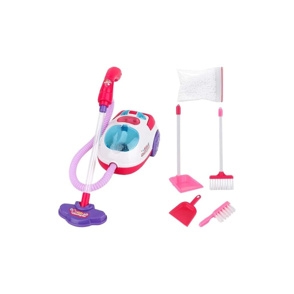 Kids Vacuum Cleaner Toy Set for Pretend Play