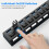 Hub USB 3.0 PANPEO a 7 porte con cavo lungo e interruttore LED 4