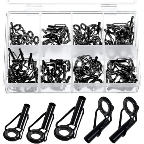 Fishing Rod Tip Repair Kit 80 Pieces