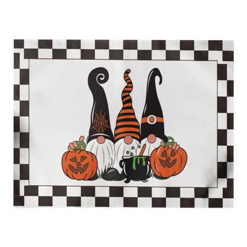 Halloween placemats linen heat-insulating 4 pcs 1