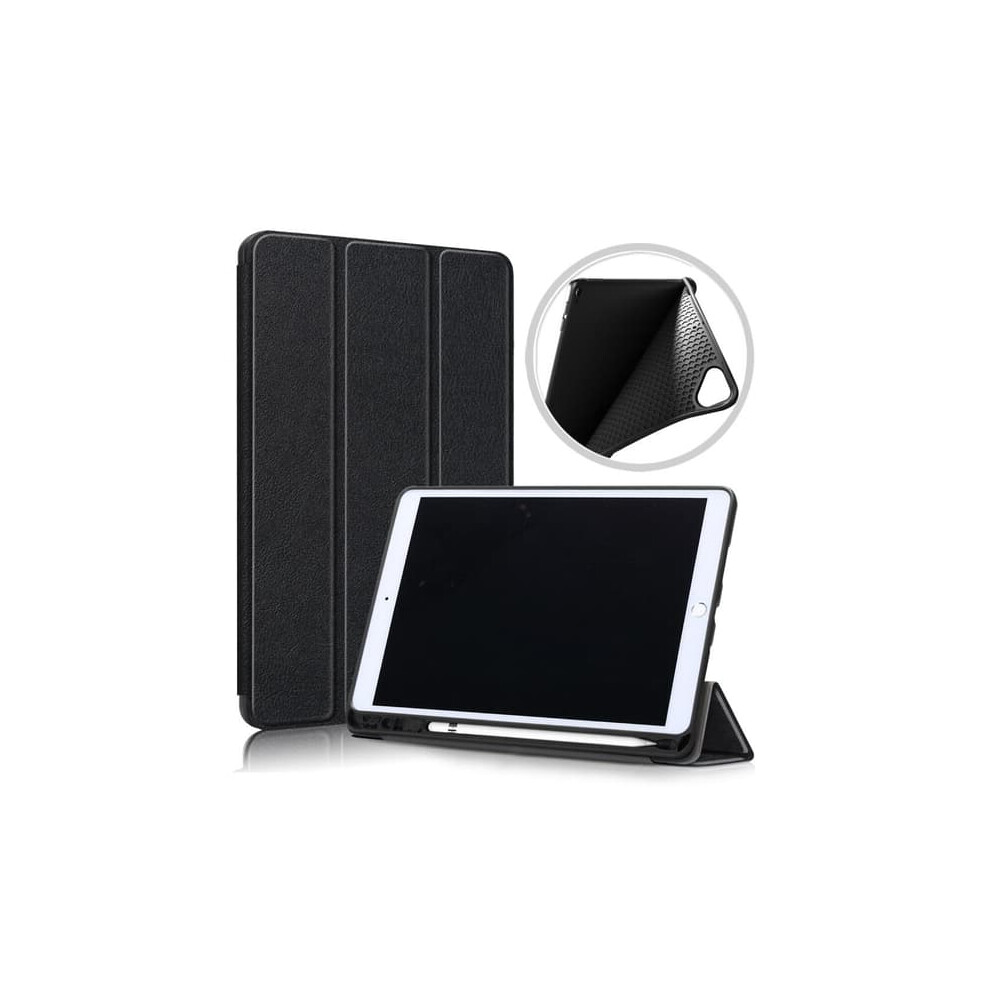 Ipad 10.2 Inch Slim Tri-Fold Case Black 962125291964