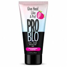 Pro Blo Oral Pleasure Gel – Strawberry – 1.5oz Tube