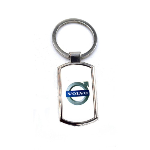 Volvo key ring silver 1 piece