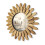 Sunburst Wall Mirror Boho Style 12 Inch Round 1