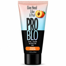 Pro Blo Oral Pleasure Gel – Peach – 1.5oz Tube